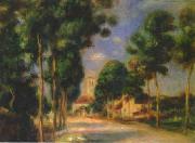 Pierre Renoir The Road To Essoyes oil painting artist